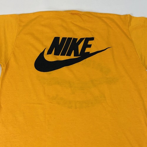Vintage Nike 70s Orange Tag Boston College Basketball Swoosh T-Shirt Large USA - Picture 10 of 13