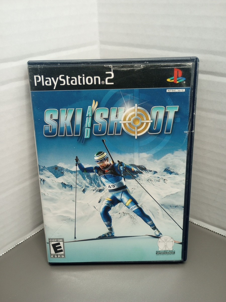 PS2 セット Ski and Shoot (Sony PlayStation 2, 2009) PS2 CIB Complete w