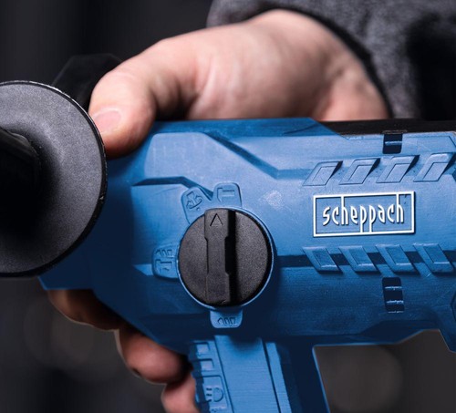 Bohrhammer Burstenloser 20 V ohne Akku ixes Scheppach bc-rhd230-x - Bild 5 von 9