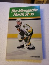 1984 85 Minnesota North Stars Media Guide Neal Broten Dino Ciccarelli Bellows