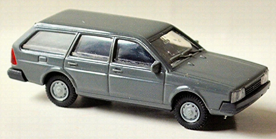 VW Passat B2 Variante 1981 1980-88 Tipo B2 Grigio Scuro Dark Gray 1:87 I. M. U. - Immagine 3 di 4
