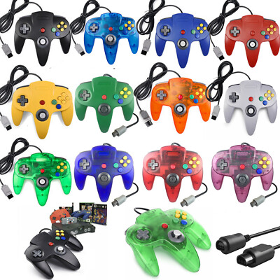 N64 Controller GamePad Kontroller in versch. Farben für Nintendo 64 / N64 (NEU)
