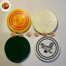 4 Unique Designs of Carrom Strikers/Disk & Best Quality Plastic Coins - INDIA