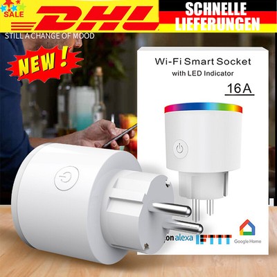 WIFI Smart Steckdose WLAN EU Power Plug Smart Schalter Stecker App Fernbedienung
