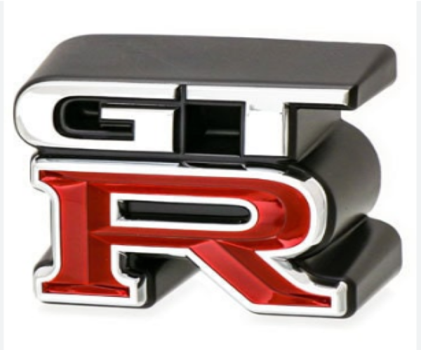 NISSAN SKYLINE GT-R R34 Front Emblem Badge 62896-AA400×1 Genuine