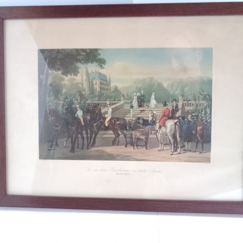 Das Leben eines Gentleman zu allen Jahreszeiten FRÜHLING Rahmen 33 x 43 cm - Bild 3 von 10