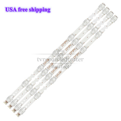 4pcs LED backlight for TCL 50S425 50S421 TCL-GIC-50D6-3030 4C-LB5007-YH02J