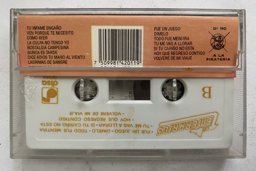 LOS TEMERARIOS - 15 SUPER EXITOS VOL 1 - 1992 MEXICAN TAPE ALBUM, GRUPERO - Picture 2 of 4