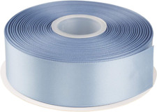 1-1/2 Inch Wide Double Face Satin Ribbon - 50 Yards 332-French Blue 