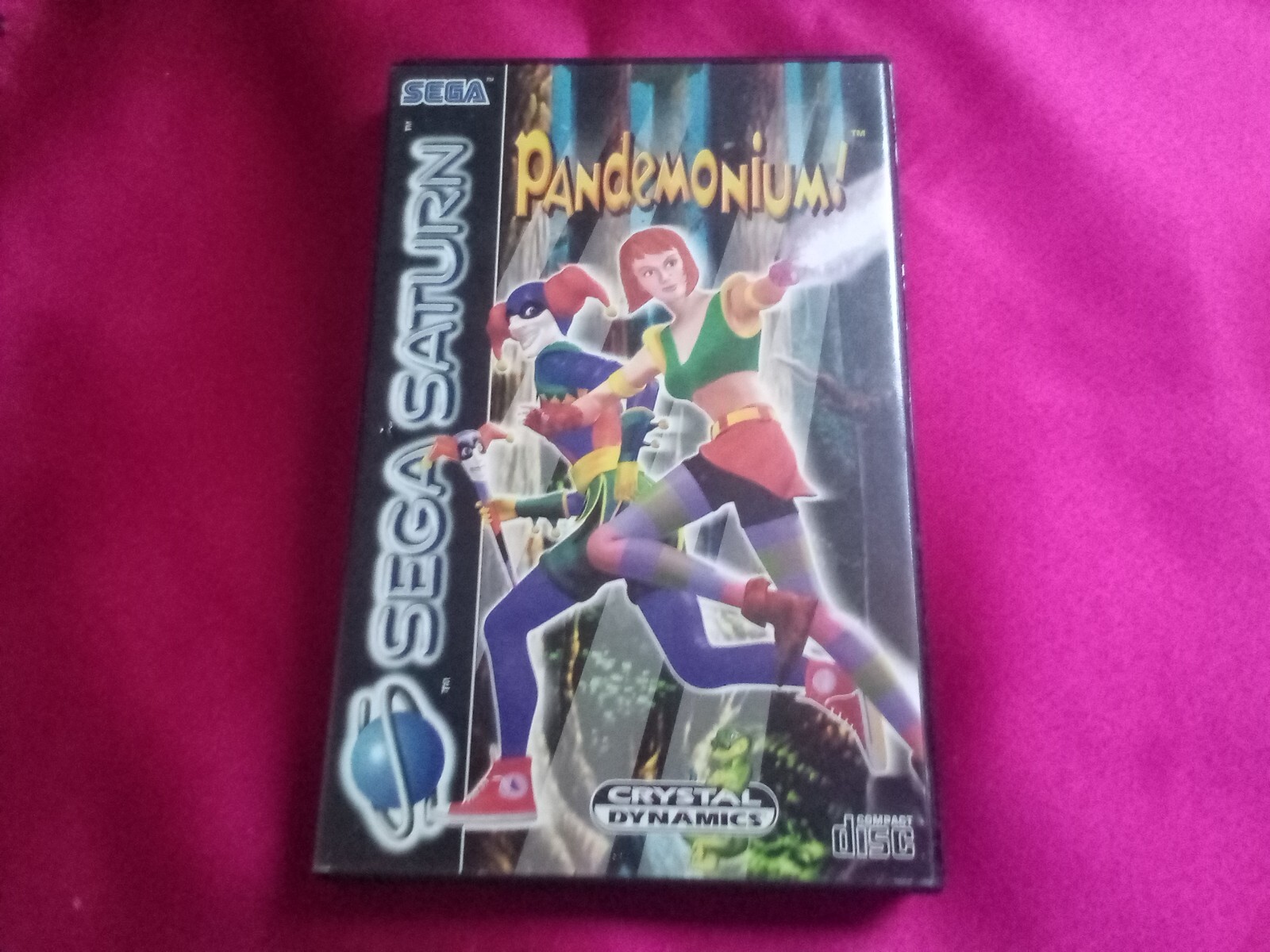 PANDEMONIUM EN BOÎTE SANS NOTICE SEGA SATURN PAL EURO (FR)