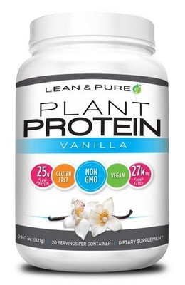 Olympian Labs Lean & Pure Plant Protein Vanilla 821 gm Powder