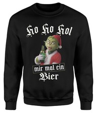 maglione grinch natalizio uomo birra ho ho ho hol me