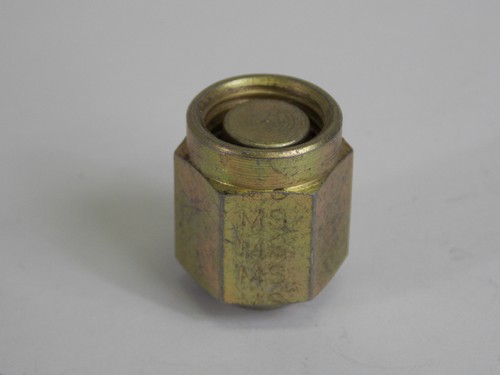 ACOPLADOR DE TUERCA DE MANGUITO 1/2-20" ROSCA CON TUBO DE ENCHUFE DE EXTREMO CERRADO - Imagen 2 de 5
