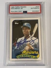 1989 MARINERS Ken Griffey Jr signed ROOKIE card Topps #41T PSA/DNA AUTO RC