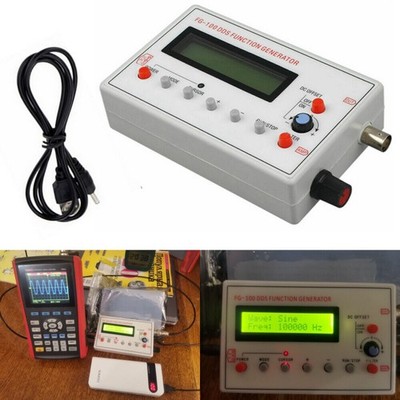 FG-100 DDS Signal Generator 1Hz-500KHz Functional Sine Triangle Square Frequency