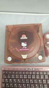 SEGA Dreamcast HKT-3000 Hello Kitty Pink Console w/ Software & Box Japan