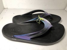 OOFOS Women's OOmega OOlala Luxe Sandal - Atlantis - Size 9 Brand New 