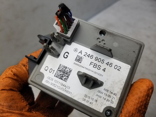 Mercedes A Class Ignition Switch And Key 1.5 Diesel 2016 W176 A2469054602 - Picture 2 of 8