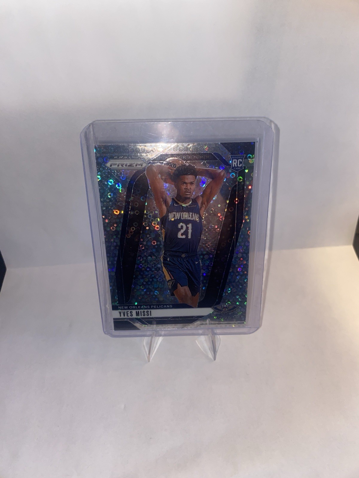 YVES MISSI 2024-25 Panini Prizm Rookie Silver Disco Refractor #233 Pelicans RC