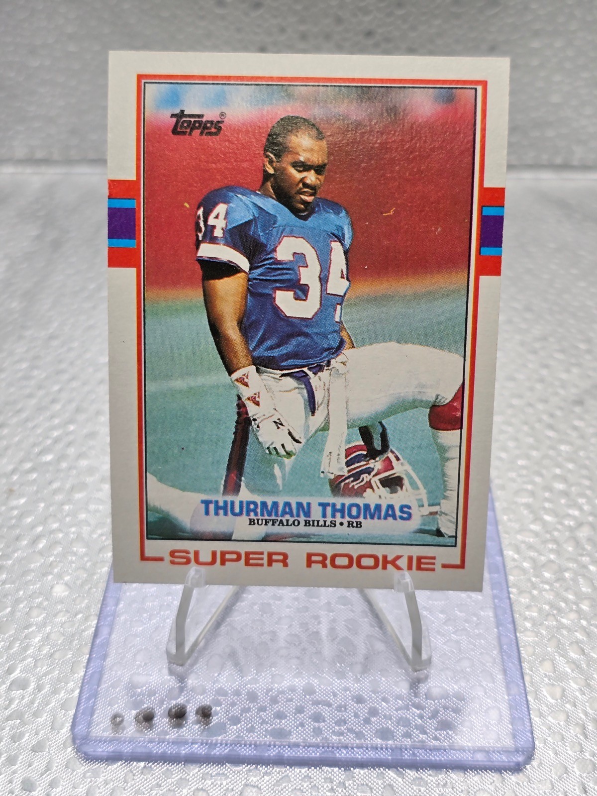 1989 Topps Thurman Thomas Super Rookie #45!!!!