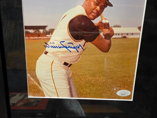 Willie Stargell Pittsburgh Pirates 1962-1982 Signed Framed 8x10 Photo JSA COA - Picture 2 of 3