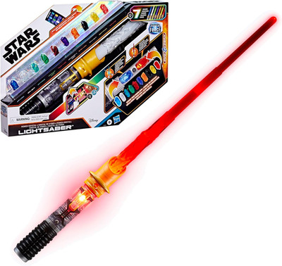 Power Crystal Lightsaber, 7 Colors & 10 Crystals, 50+ Color-Changing Combination