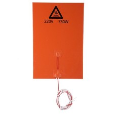 (220V 750W 200*300mm) 3D Printer Accessories Silicone Hot Heated Bed Heating BL