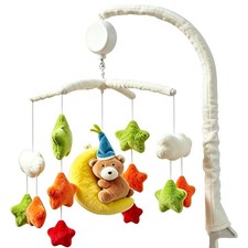 Crib Mobile with Music 35 Lullabies Auto-Shutoff for Baby - Rotating Nursery Toy