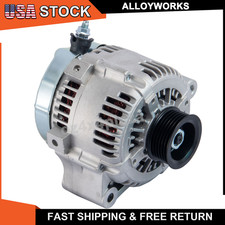 Alternator Fit Toyota Land Cruiser 99-02 Lexus Lx470 98-02 100a 12v Cw 6-groove