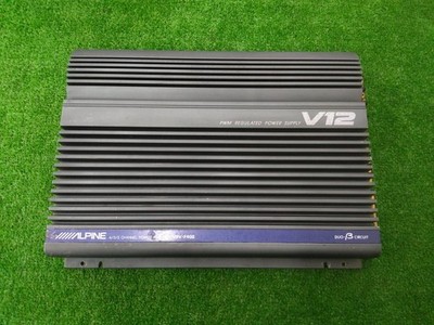 ALPINE V12 MRV-F400 整備済品 Alpine MRV-F400 Car Amplifier 4 Channel V12 Power Amp Used Tested