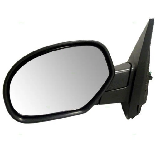 Door Mirror for 07-13 Chevy Suburban Power Heated Silver Left Driver  Side