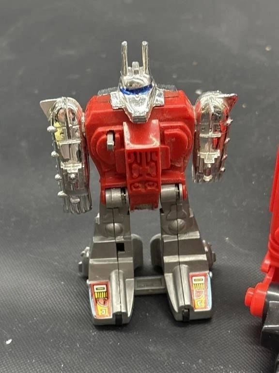 Chanclas Arco GoBots 1984 Ro-Gun Cap Transformer y 1985 Transistor Robots Foto 4 de 4