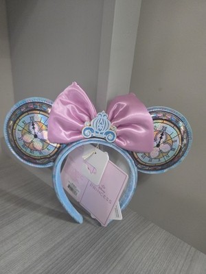 Loungefly Disney Princess Stained Glass Collection Cinderella Ears Exclusive NWT