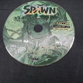 Spawn Loose Sega Dreamcast Disc Only Vintage Video Game UNTESTED Capcom 2000