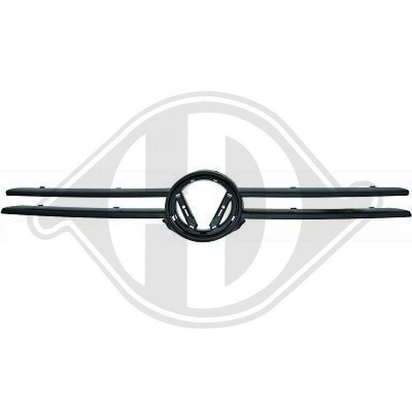 1X KüHlergitter Diederichs 2213040 FüR Vw-image