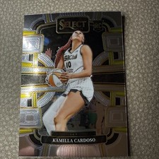 2024 Panini Select WNBA #33 Kamilla Cardoso Concourse Rookie - Sky