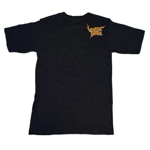 Volcom Valient Thorr Band Tee Shirt Short Sleeve Size Large Black Immortalizer - Picture 2 of 9