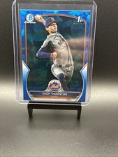Zach Thornton 1st - 2023 Bowman Chrome Sapphire - Mets RC prospect #BDC-187