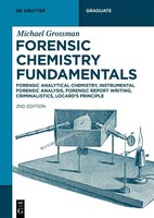 Forensic Chemistry Fundamentals Michael Grossman Taschenbuch De Gruyter Textbook