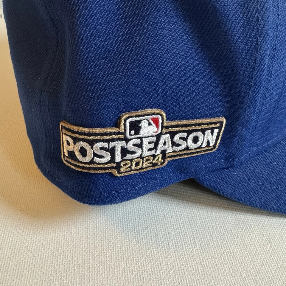 2024 New York Mets Postseason New Era 59FIFTY Fitted Hat 7 1/8 Authentic MLB NWT - Image 2 of 4