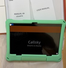 Callsky Kids Tablet 10.1 inch Android 15, 12GB RAM 64GB ROM Dual Camera NEW