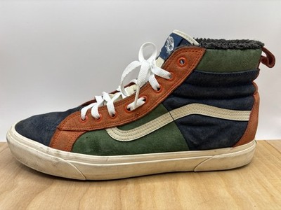 VANS Sk8-Hi MTE Winter Boots Custom Colorblock Suede Insulated Shoes Mens 13