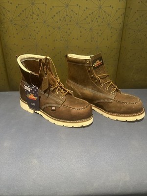 Thorogood Boots 814-4203 6'' Soft Toe American Heritage Men's size 11w  ref # 008