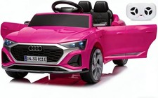 Licensed Audi 12V Children's Electric Ride-On Car, Battery-Powered Electric Toy