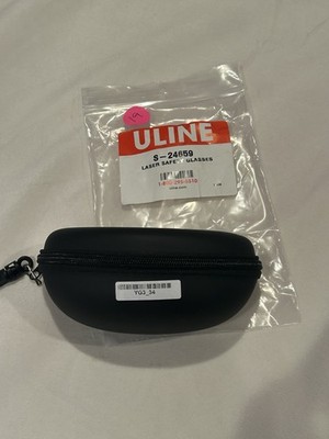 New Uline S-24659 Green Lens Laser Safety Glasses Meets ANSI Z87.1 & Z136.1