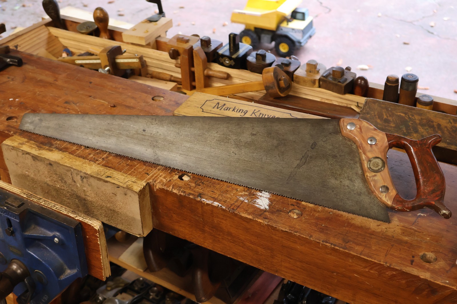 Henry Disston D-95 8 PPI Rip Full Size Hand Saw