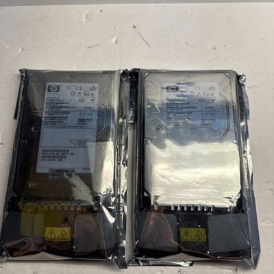NEW Lot Of 2 - HP Invent 146.8GB Wide Ultra320 SCSI disk drive - BF1468A4CC