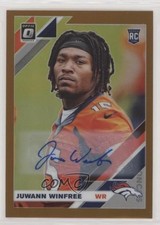 2019 Panini Donruss Optic Rookies Bronze Prizm Juwann Winfree #147 Auto z7h