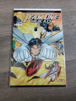 Team One: Wildc.A.T.S #1 (Image Comics Malibu Comics July 1995)