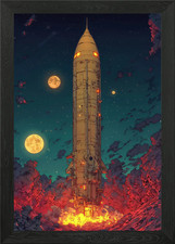 Poster arte da parete con cornice Horizon Omega Expedition quadro stampa su tela